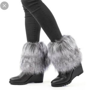 Sorel Faux Fur Wedge Boot